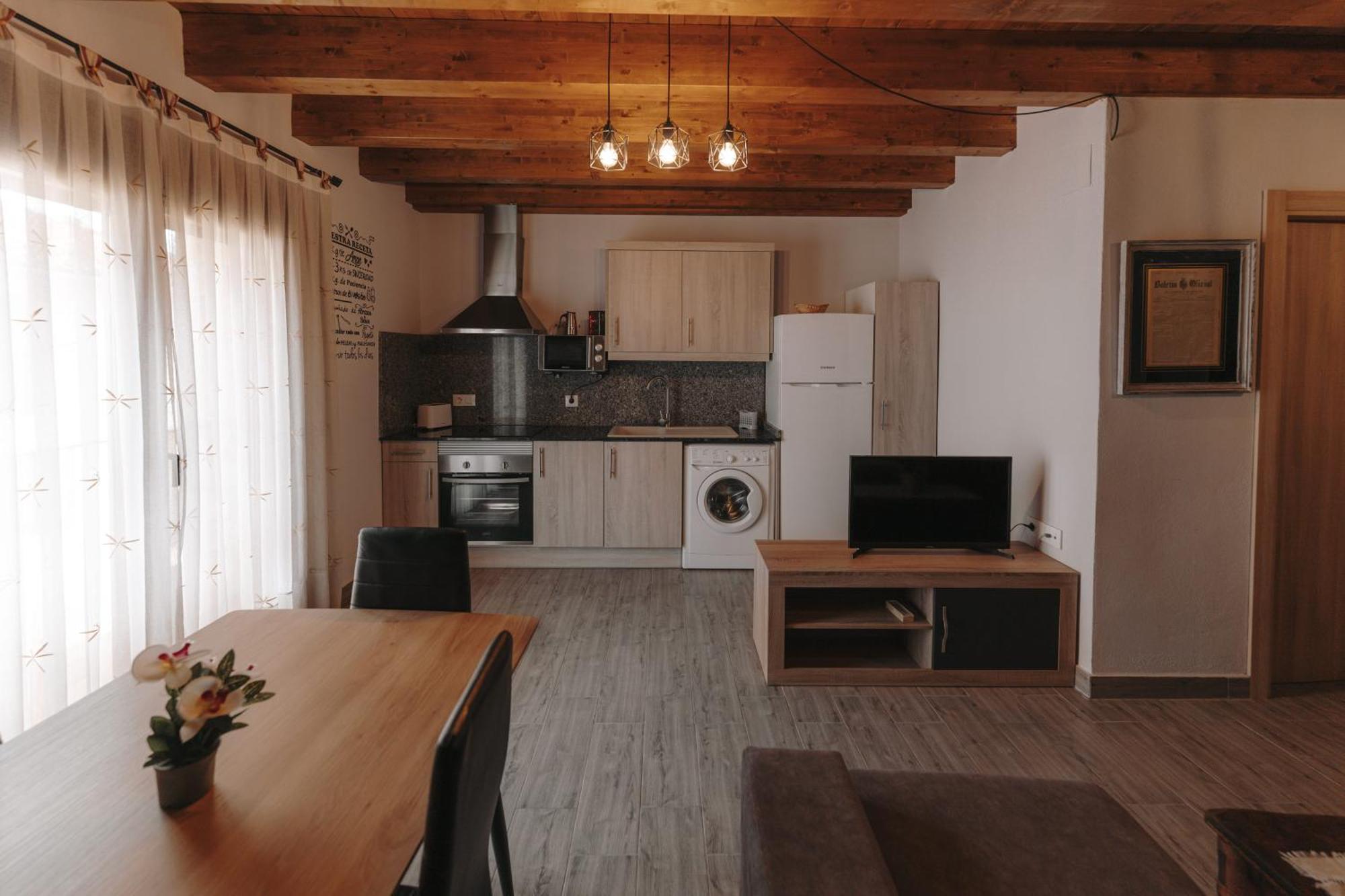 Apartamentos Casa Rural El Ventanico Olocau del Rey المظهر الخارجي الصورة